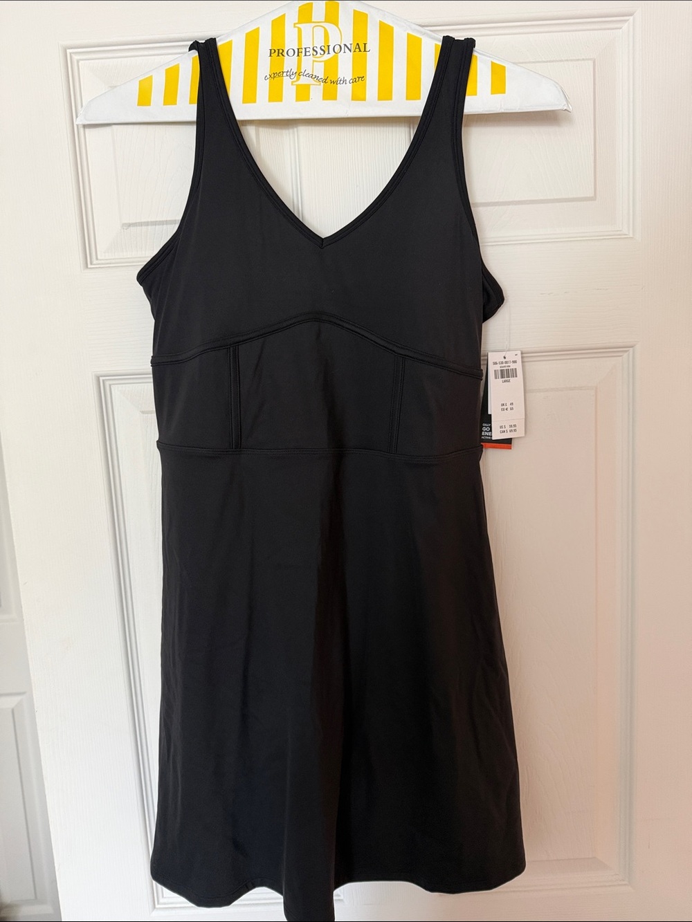 Gilly Hicks Black V-Neck Tank Active Dress